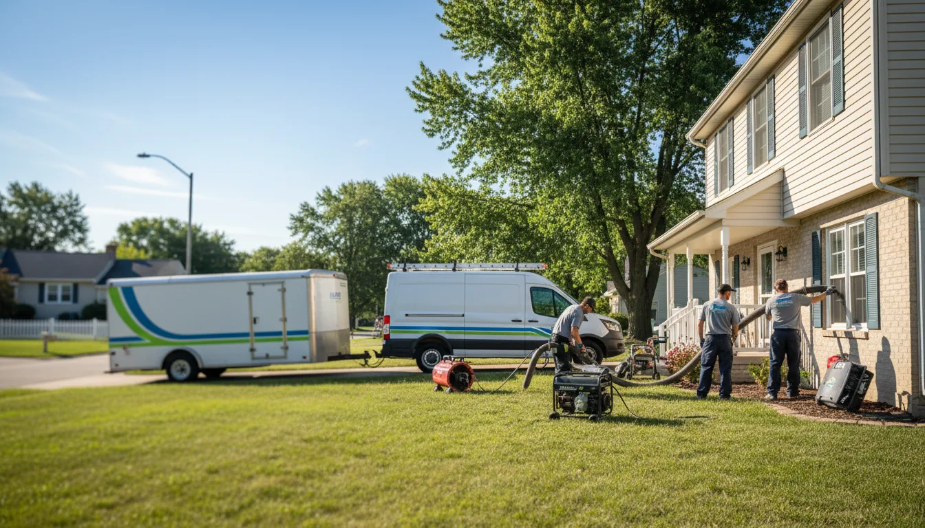 Flooded Basement Restoration And Cleanup With Repair in Luray, MO near me